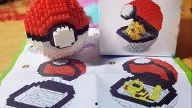 国产积木皮卡丘拼装视频,跟随视频轻松打造可爱萌宠